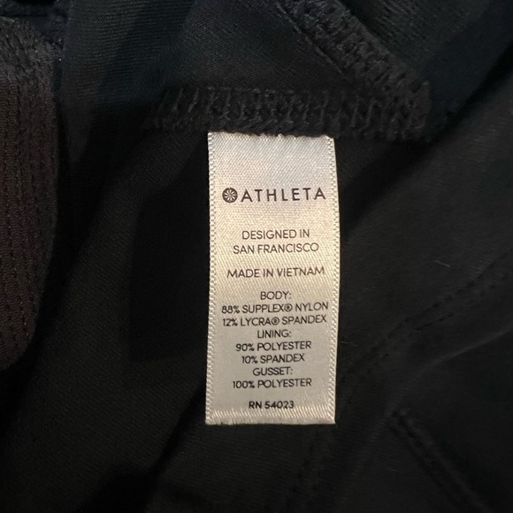 Athleta Classic Black Women's Athletic Skirt with Shorts Size XXS - Picture 4 of 5